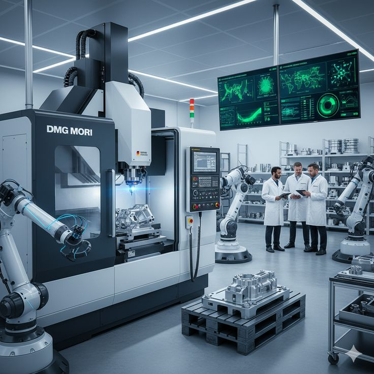 CNC Parts Manufacturing in Germany  The Apex of Precision and Industry 4 0 11zon